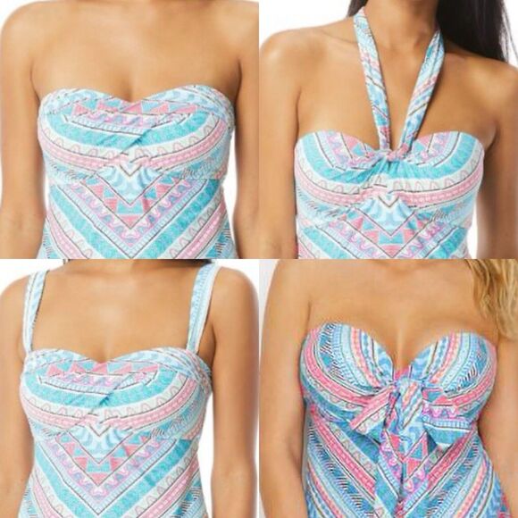 Santa Cruz Convertible Underwire Tankini Swim Top NWOT - Picture 5 of 10